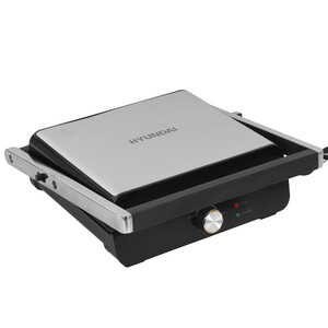 Изображение товара Электрогриль Hyundai HYG-2044 черный для мяса и овощей
