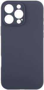 Изображение товара Накладка BROSCORP для iPhone 16 Pro Max синяя Soft Touch защита камеры