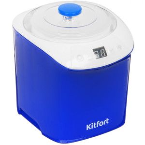 Изображение товара Йогуртница Kitfort КТ-4090-3 синяя для домашнего йогурта и сыров