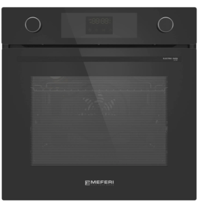 Изображение товара Электрический духовой шкаф Meferi MEO6013BK ULTRA черный с конвекцией и грилем