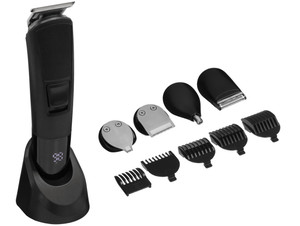Изображение товара Триммер Sheo MG-1911 Volcanic dust черный с дисплеем и насадками