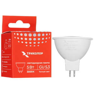 ЛампасветодиоднаяТриколорLED-TR-MR165w3KGU5.3