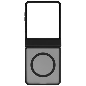 Изображение товара Накладка  uBear Cloud Mag Case для Samsung Galaxy Z Flip8 черный/прозрачный