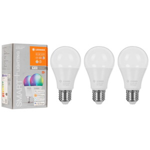 Изображение товара Комплект умных светодиодных ламп Osram Ledvance SMART+ WiFi Multicolour E27 2 шт