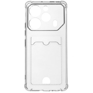 Изображение товара Накладка  DF Card Case для Tecno POVA 6 Pro прозрачный
