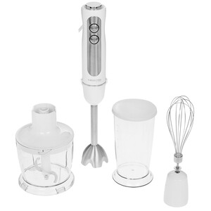 Изображение товара Погружной блендер HIBERG HB 1041 W 1000 Вт белый для супов пюре и коктейлей