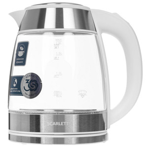 Изображение товара Электрочайник Scarlett SC-EK27G109 белый