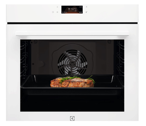 Изображение товара Электрический духовой шкаф ELECTROLUX LOE8F38V белый с автопрограммами