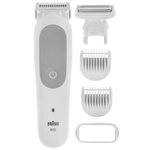 Изображение товара Триммер Braun BG5550 белый/серый