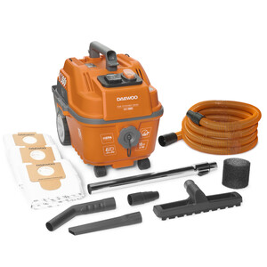 Изображение товара Промышленный пылесос Daewoo DAVC 2000S 1500 Вт 20 л HEPA фильтр профессиональный