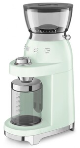 Изображение товара Кофемолка электрическая Smeg CGF03PGEU зеленый