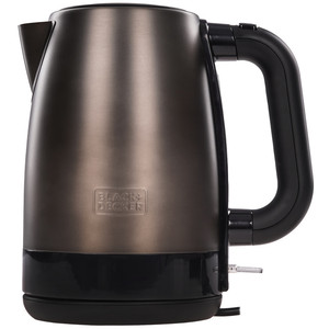 Изображение товара Электрочайник Black+Decker BXKE2201E серебристый 1.7 л мощностью 2200 Вт