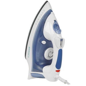 Изображение товара Утюг Kraft KF-CI1810 белый с керамической подошвой и паровым ударом