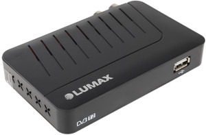 Купить Приставка для цифрового ТВ Lumax DV1103HD черный в интернет магазине  DNS. Характеристики, цена Lumax DV1103HD | 1213914