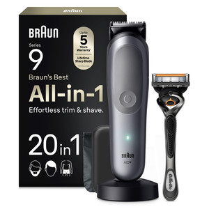 Изображение товара Триммер Braun AIO9500 серый/черный