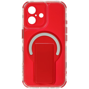 Изображение товара Накладка  Zibelino Kick Stand для Apple iPhone 16 красный