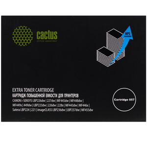 КартриджлазерныйCactusCS-C057H-MPSчерный,счипом