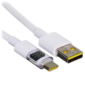 Изображение товара Кабель USB Type-C - USB 2.0 Type-A 2 м Baseus Display 2 фиолетовый