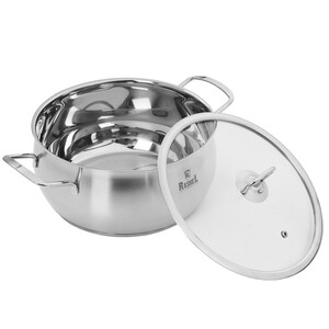 Изображение товара Кастрюля Rashel Амалия R-50s 5 л нержавеющая сталь для индукционных плит