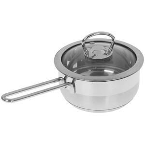 Изображение товара Ковш Rashel R-10/10 1 л нержавеющая сталь для всех типов плит с мерной шкалой