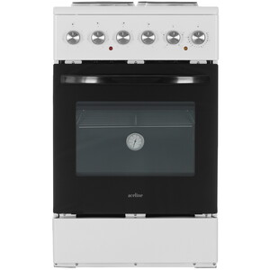Изображение товара Электрическая плита Aceline EC50-L02 белая 4 конфорки духовка 60 л