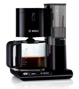 Изображение товара Кофеварка капельная Bosch TKA8013 черный с двойным нагревом и объемом 1400 мл