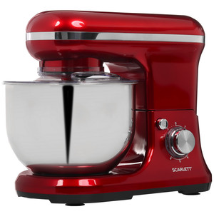 Изображение товара Миксер Scarlett SC-SM10S51 красный мощность 1400 Вт планетарный
