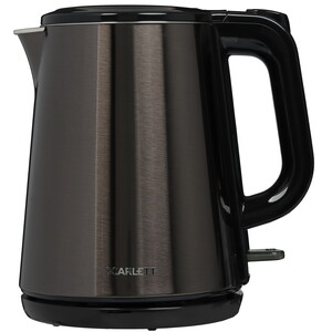 Изображение товара Электрочайник Scarlett SC-EK21S58 черный с двойными стенками 1 л 1200 Вт