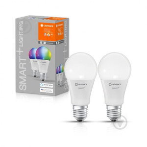 Изображение товара Комплект умных светодиодных ламп Osram Ledvance SMART+ WiFi Multicolour E27 2 шт