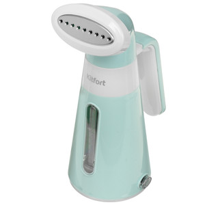 Изображение товара Ручной отпариватель Kitfort KT-928-3 бирюзовый для одежды и тканей