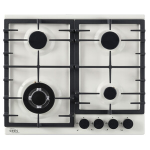 Изображение товара Газовая варочная панель Oasis P-MSI 4 конфорки электроподжиг эмалированная сталь