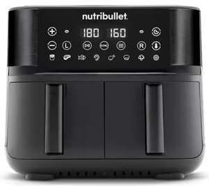 Изображение товара Аэрогриль Nutribullet NBA081B черный 2 корзины 8л 2850Вт оснащен программами всего за 14899 рублей
