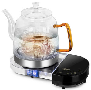 Изображение товара Электрочайник Kitfort КТ-6723 со стеклянным корпусом и автоналивом