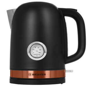 Изображение товара Электрочайник BRAYER BR1005BK черный с термометром