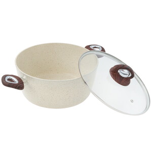 Изображение товара Кастрюля Rashel Premium Титан&Гранит R-23350 5 л 26 см бежевый