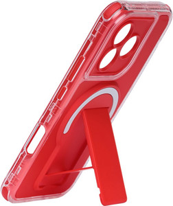 Изображение товара Накладка Zibelino Kick Stand для HONOR 400 Lite с подставкой, красная