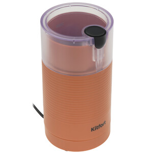 Изображение товара Электрическая кофемолка Kitfort КТ-7249 коричневая для зерен и специй