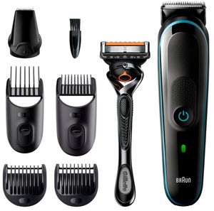 Изображение товара Триммер Braun MGK5345 для бороды и усов черный/синий