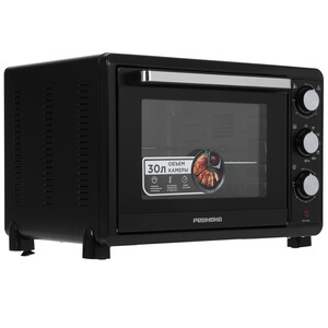 Изображение товара Мини-печь РЕДМОНД OV2101 черный электрическая с грилем и вертелом