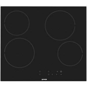 Изображение товара Электрическая варочная поверхность Gorenje ECT641BCSCE 4 конфорки стеклокерамика таймер блокировка