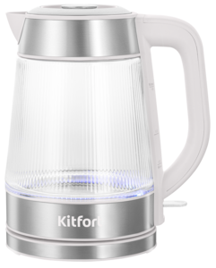 Изображение товара Электрочайник Kitfort КТ-8709 серебристый с фильтром