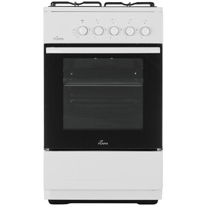 Изображение товара Газовая плита Flama RG 24052 W белая с 4 конфорками