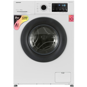 Изображение товара Современная стиральная машина Nordfrost i-DDQ4 8120 W 8 кг белая с инверторным двигателем