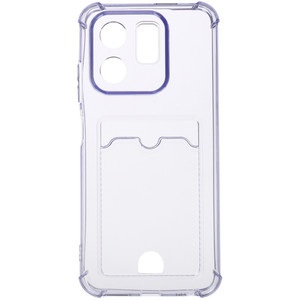 Изображение товара Накладка  Zibelino Silicone Card Holder для Infinix HOT 50i/ SMART 9 сиреневый