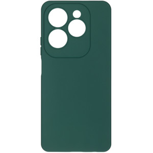 Изображение товара Накладка  BoraSCO Silicone Case для Infinix HOT 40/ 40 Pro зеленый