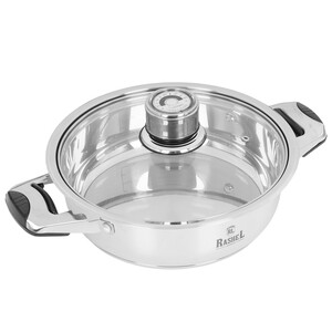 Изображение товара Жаровня Rashel R-2/248 с термодатчиком и стеклянной крышкой