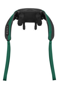 Изображение товара Массажный воротник Kitfort КТ-2998 Зеленый с черными вставками Инфракрасный роликовый