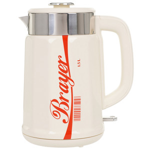 Изображение товара Электрочайник Brayer BR1081 2200 Вт 1.5 л бежевый с пластиковой поверхностью