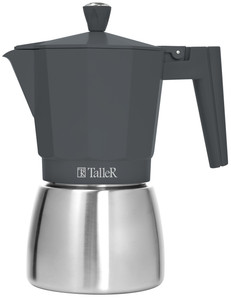 Изображение товара Кофеварка гейзерная TalleR TR-11325 серый 450 мл