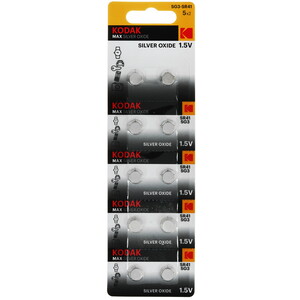 Изображение товара Батарейка Kodak SG3 SR41 1.5 В для часов 10 шт герметичный блистер